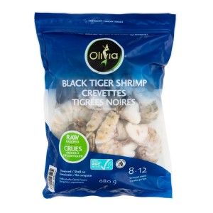 Frozen Black Tiger Shrimp